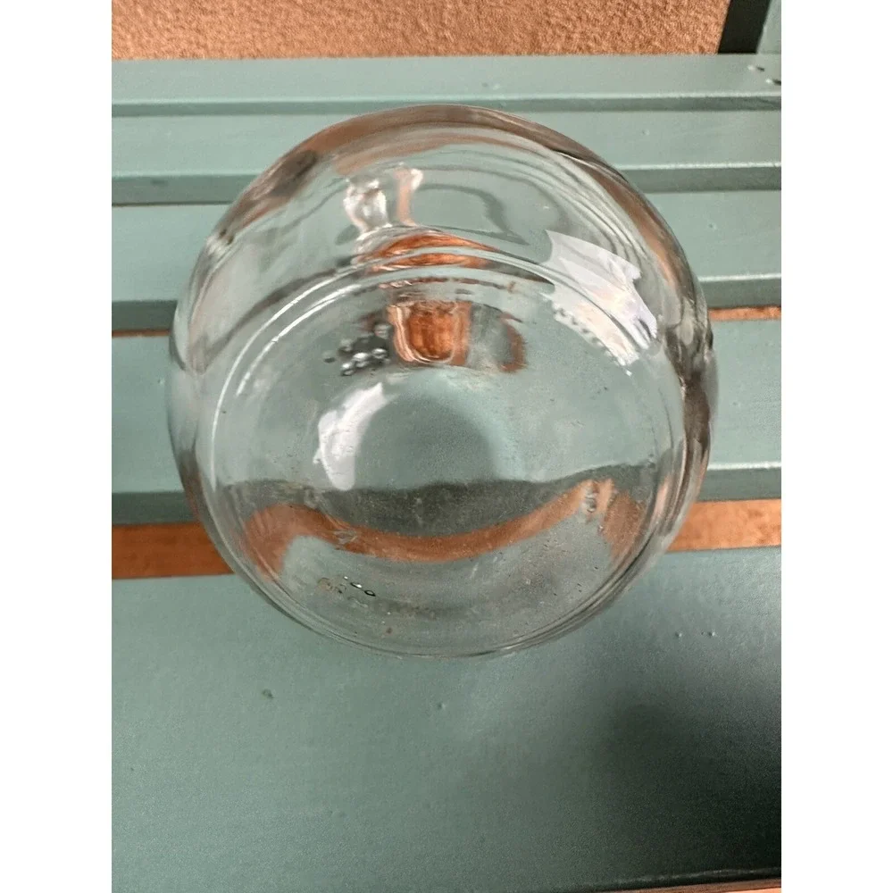 Small Simple Clear Glass‎ Cruet Oil Vinegar Dressing Cork Stopper 5 Tal